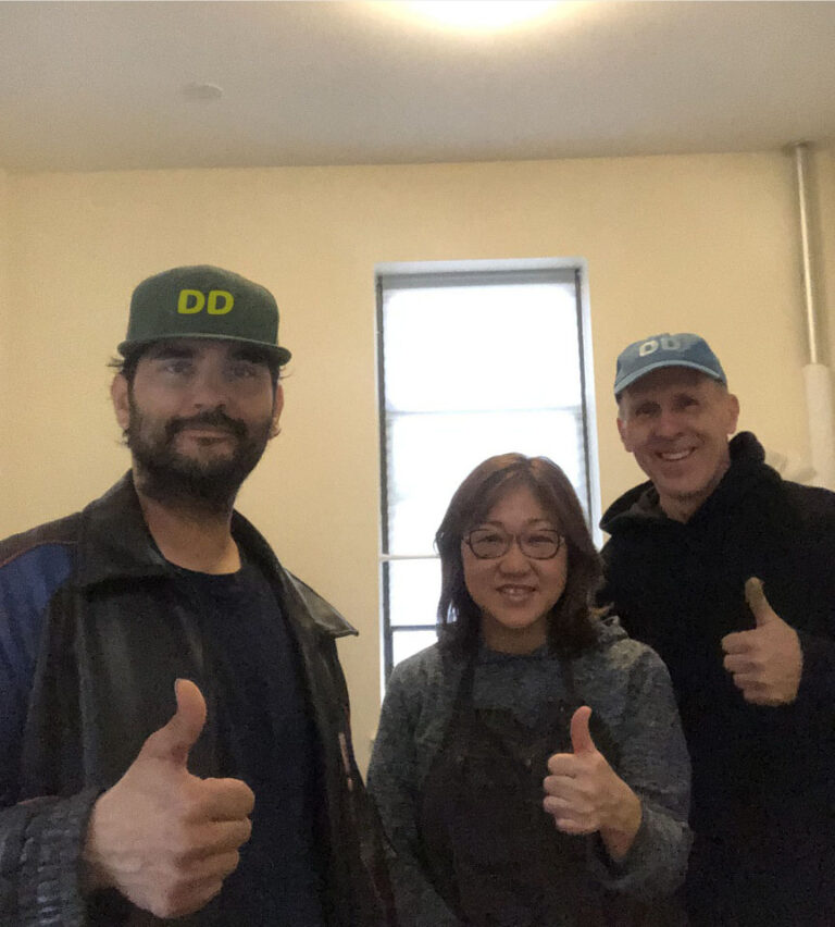 Green DD hat
